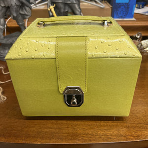 Granny Apple Green Jewelry Box w Inserts