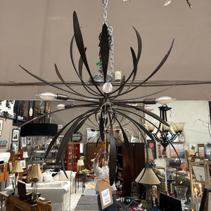 Six Light 'Dahlia' Chandelier by Hubbardton Forge