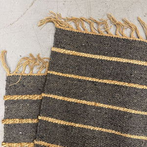 Dark Grey Rug 4273