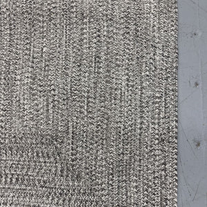 Grey/White Woven Rug (India)