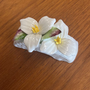 Royal Adderley Ceramic Capodimote Floral Trillium Bouquet