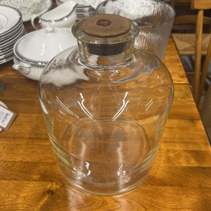 Vintage Chemistry Bottle w Cork