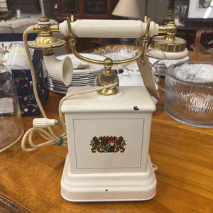 Antique Telephone w Coat of Arms of Bavaria Stamp