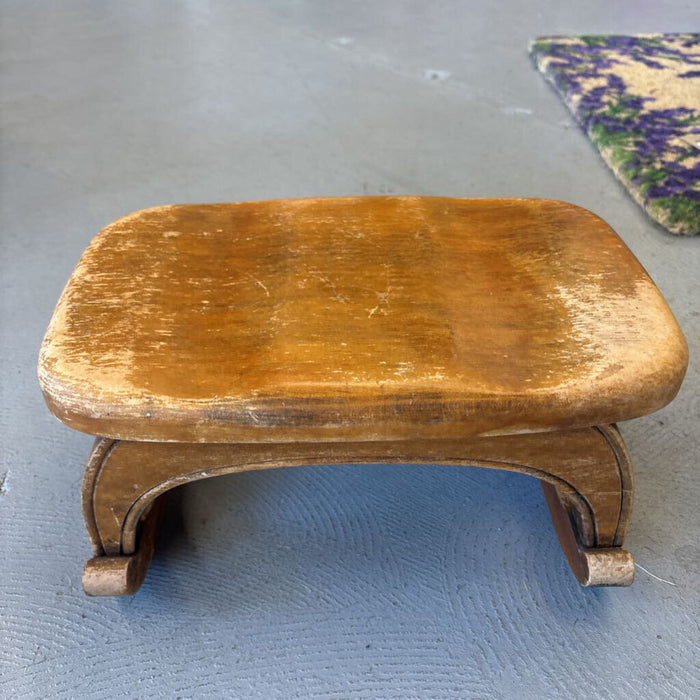 "The Nantucket" Vintage Rocking Footstool