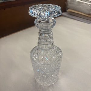 Wedgwood Lead Crystal Decanter w Round Lid