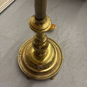 Antique Brass Torchiere Floor Lamp