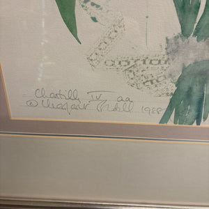 Watercolour Floral Print - Signed by Margaret Bedell