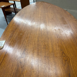 Oval SPOR DALGAARD DENMARK Teak Coffee Table