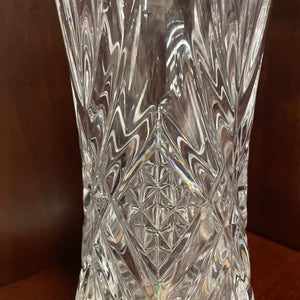 Tall Crystal D'arques Durand Masquerade Vase