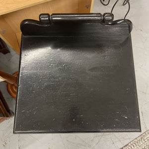 Black Gloss Wooden Side Table w Drawer