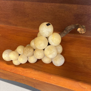 Vintage Alabaster Grape Cluster