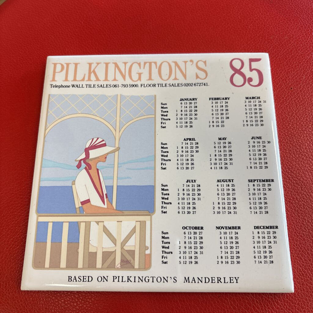 Pilkington's Calendar (85) Tile/Trivet
