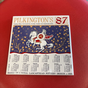 Pilkington's Calendar (87) Tile/Trivet