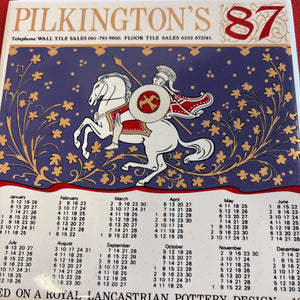 Pilkington's Calendar (87) Tile/Trivet
