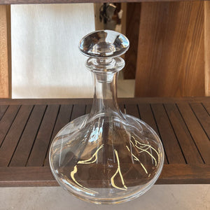 Vintage Clear Glass Decanter