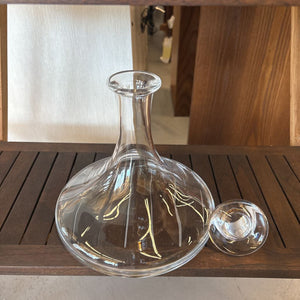 Vintage Clear Glass Decanter