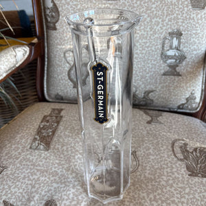 St. Germain Liqueur Mixing Stirring Acrylic Pitcher