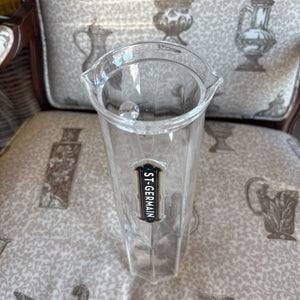 St. Germain Liqueur Mixing Stirring Acrylic Pitcher