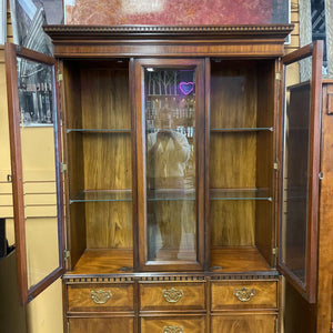 Kaufman Mahogany 2 PC Dining Hutch