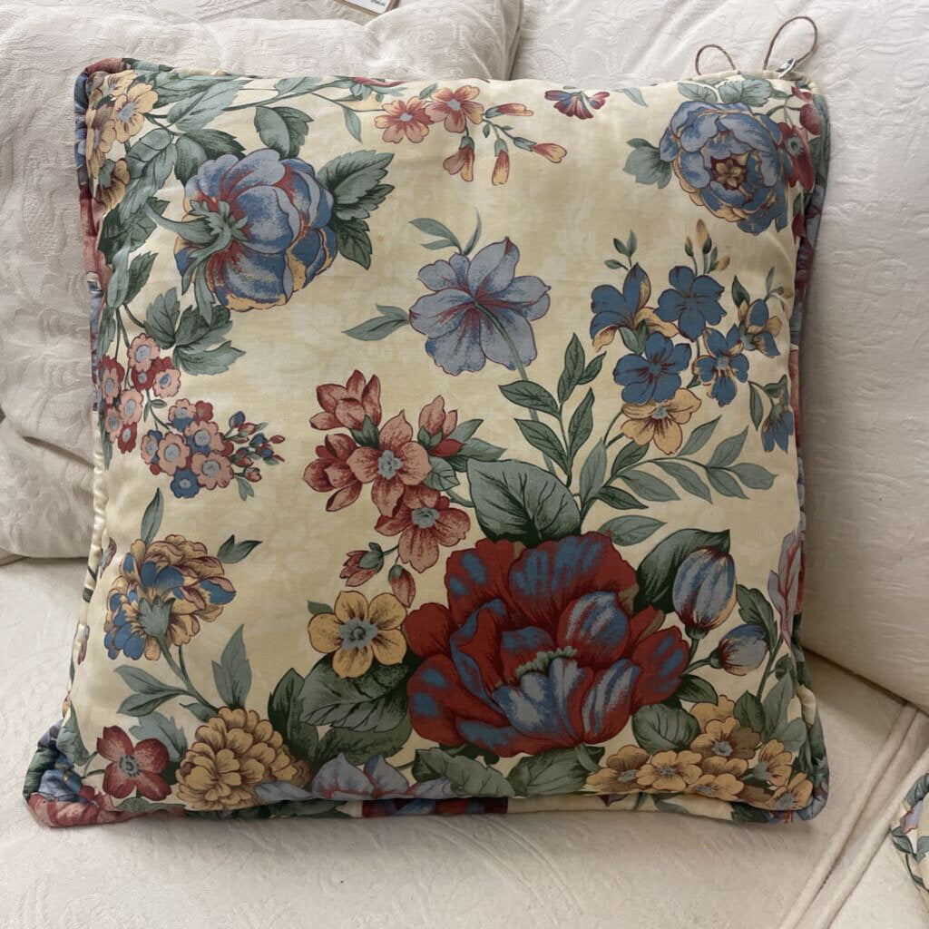 Floral Decorative Pillow