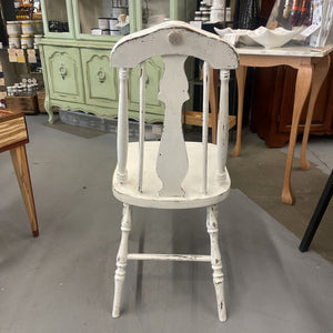 Antique White Chair