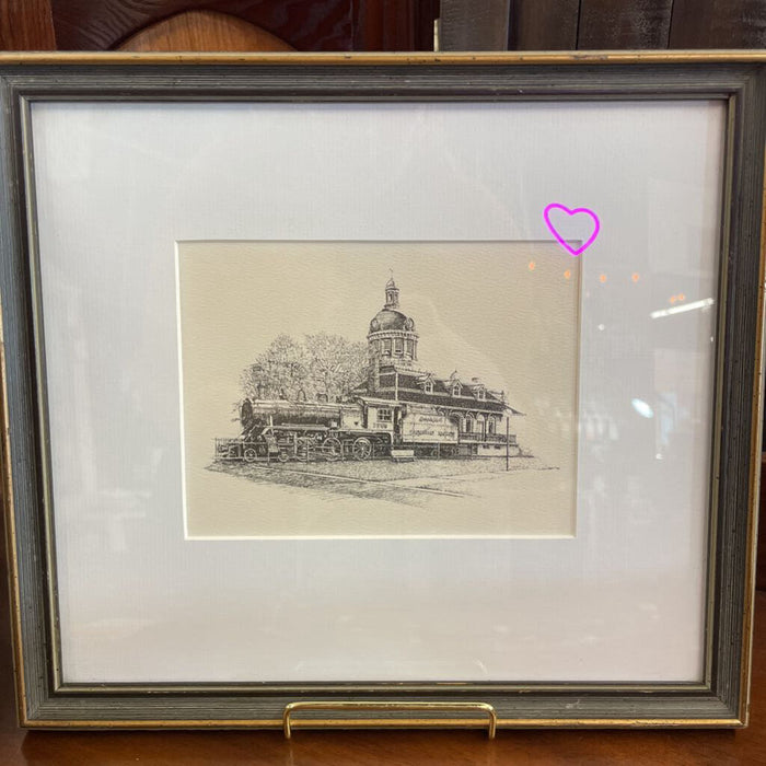 Framed Vintage Kingston Print