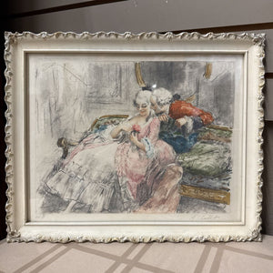 'Confidence' Victorian Couple by Calbot - Pastel