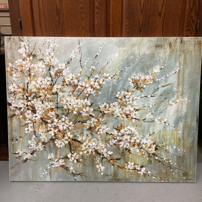 Blossom Melody UK Canvas Art Print by Liv Carson