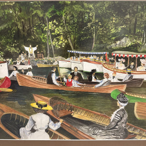 River Mass by Cdn. Artist Bob Wright - Original Watercolour
