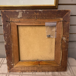 'Winter Landscape' Signed Original by Elsperman - Antique Gold Ornate Frame