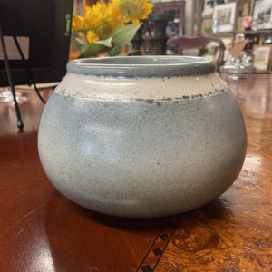 Blue & White Pottery Ceramic Vase