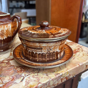 MCM Brown Tea Set