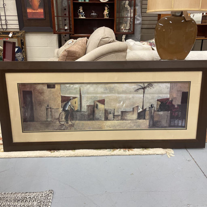 Abstract Cityscape Bicycle Portrait