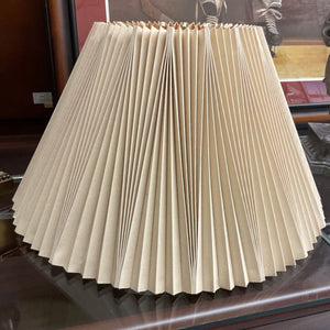 MCM Vintage Pleated Accordian Lamp Shade