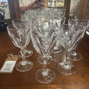 Set Of 8- Cristal d'Arques-Durand "Washington" Crystal Cordial Glasses