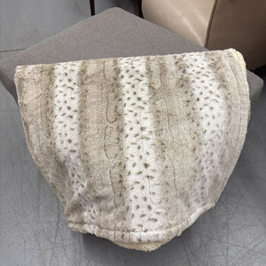 Snow Leopard Throw