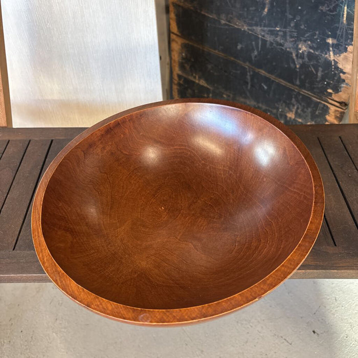 Vintage MCM Wooden Teak Bowl