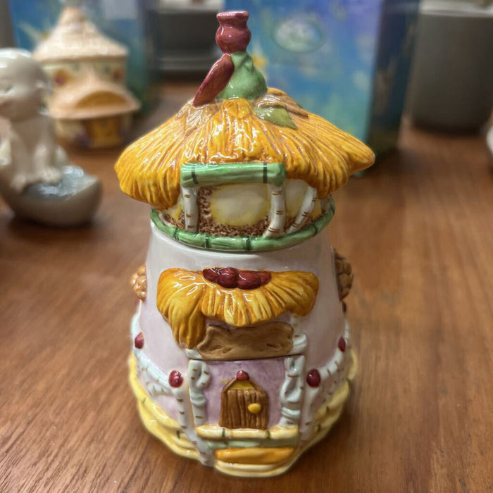 Royal Doulton Beck Disney Fairies "Treetop Shelter" Trinket Pot