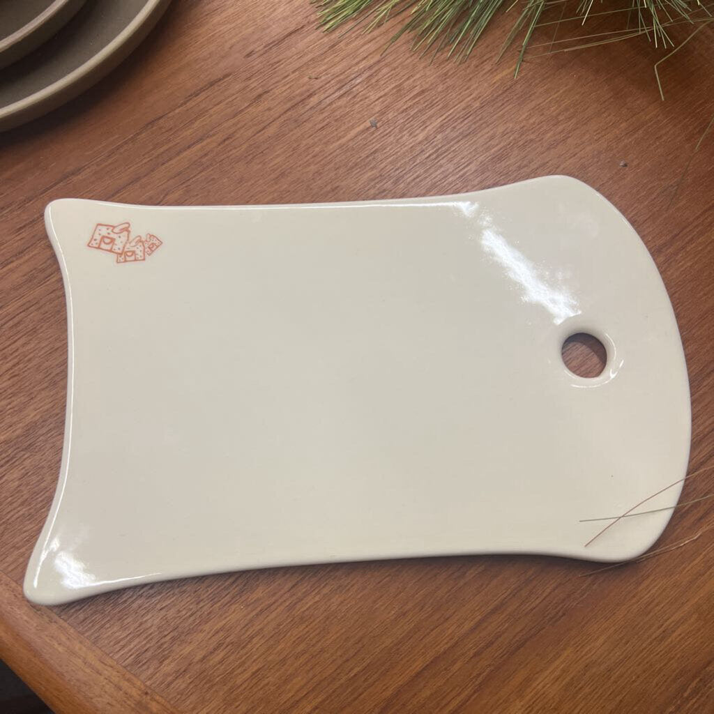 Cream Colour Ceramic Serving Board