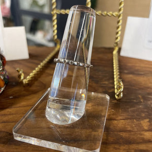 Sterling Silver Wide Band Ring