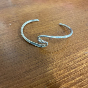 Twisted Sterling Silver Bangle