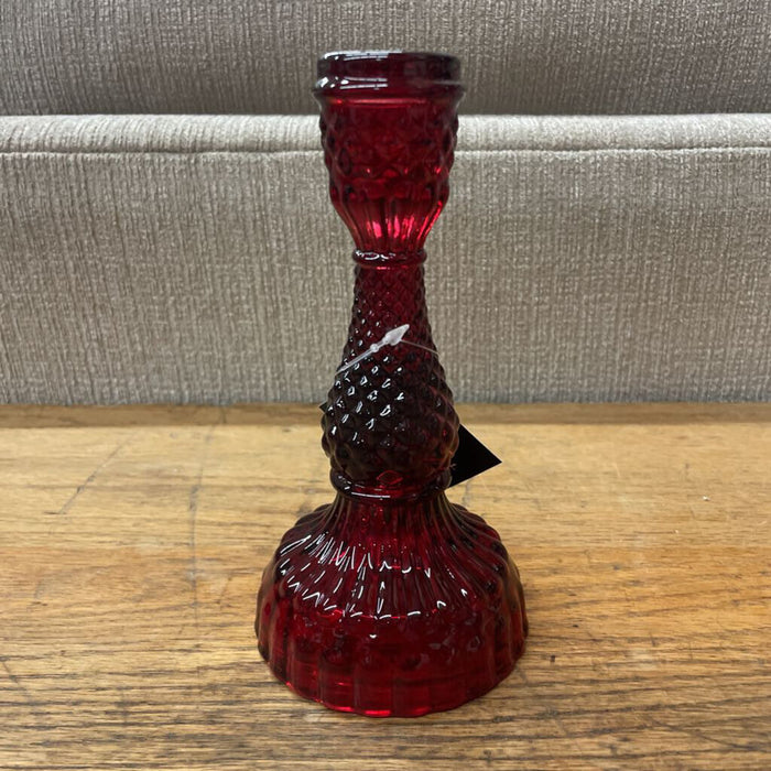 Bella Candle Holder - Red 41048-10