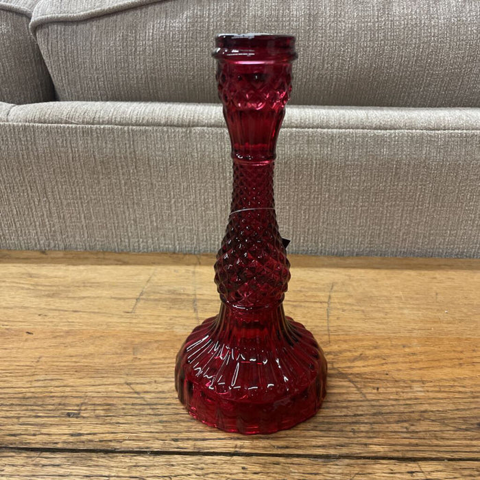 Bella Candle Holder - Red 41049-10