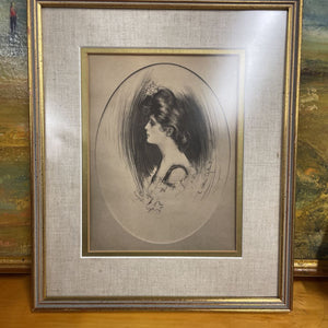Gibson Girl Framed Victorian Art Print