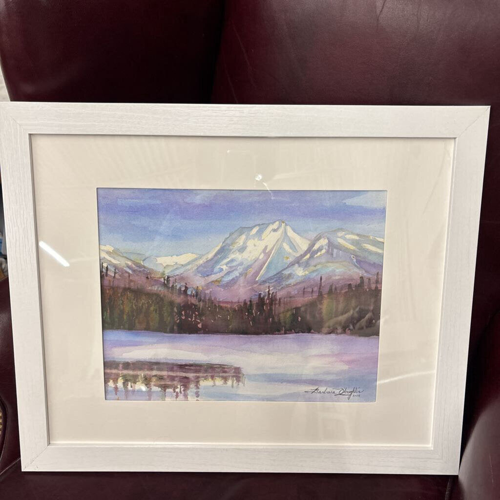 "Remembering B.C." Original Watercolour by Local Artist Barbara O'Loughlin