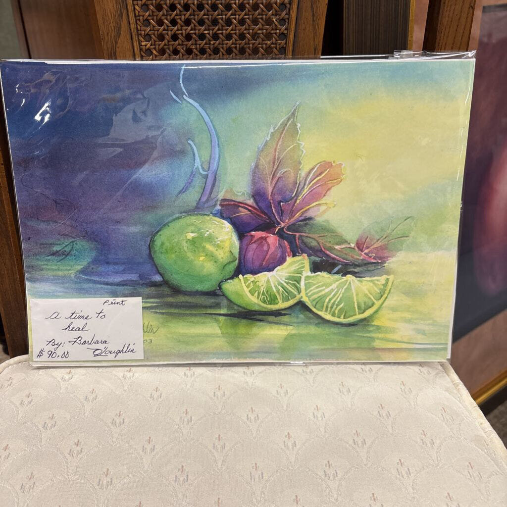 "A Time to Heal" Print by Local Artist Barbara O'Loughlin - Without Frame