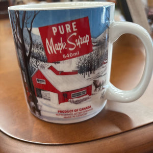 Maple Sugar Shack Mug (4"H)