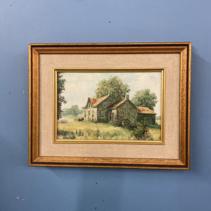 Framed Historic Mill Print by James Keirstead
