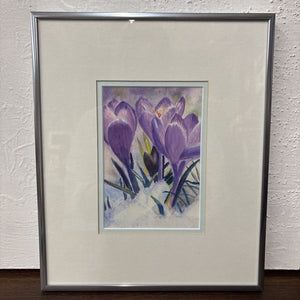 Original Watercolour " Crocus" by Pat McAuley