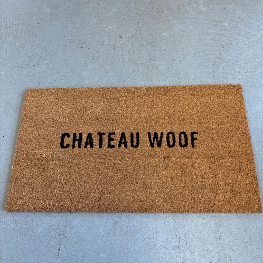 Chateau Woof Doormat - 4371